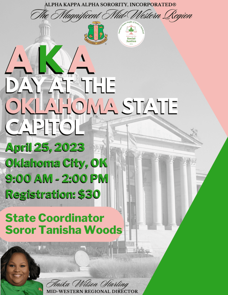 2023 AKA Day at the Capitol Alpha Kappa Alpha Sorority, Inc.