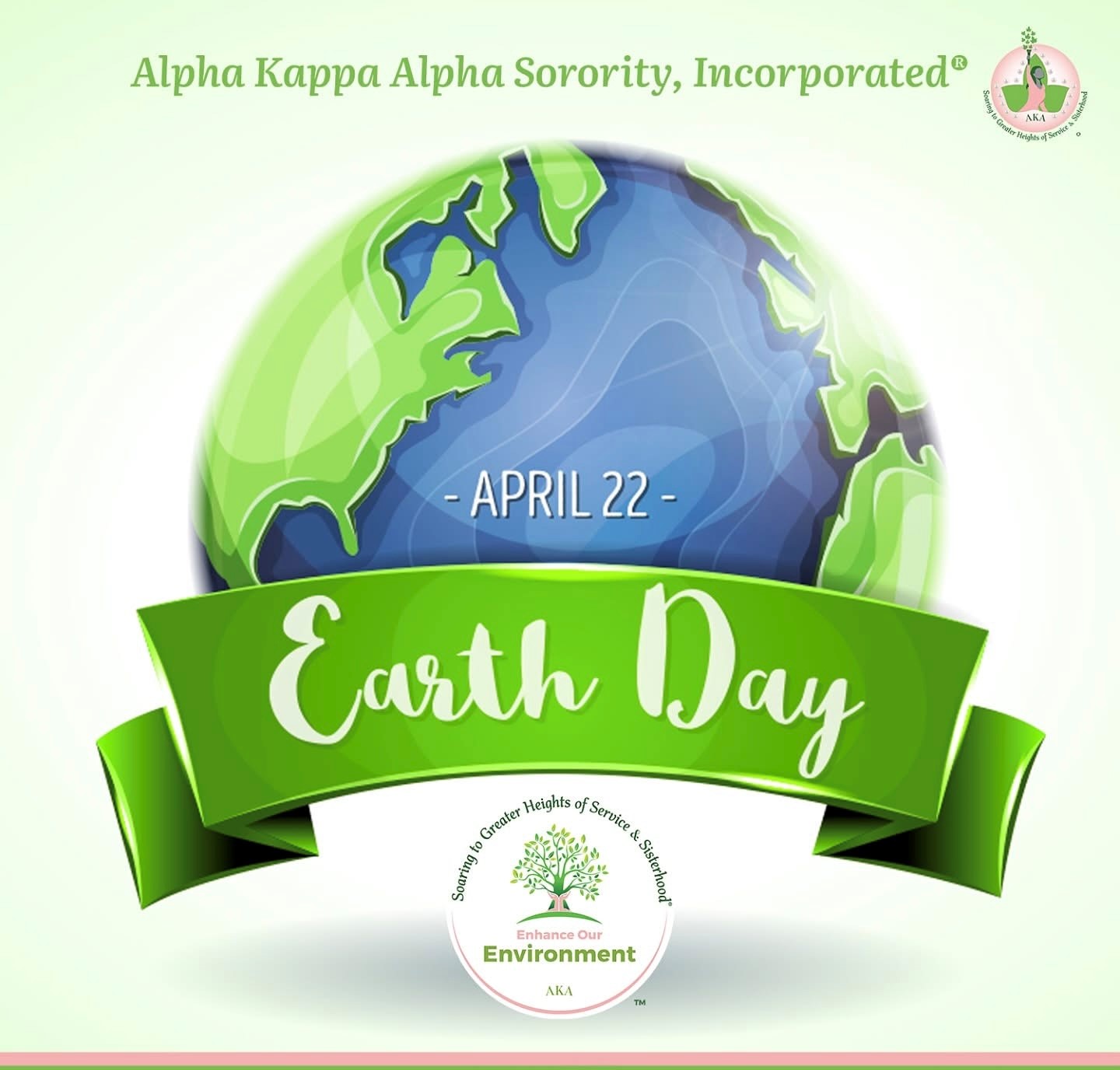 Happy Earth Day from Alpha Kappa Alpha Sorority, Incorporated®