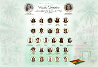 Alpha Kappa Alpha Sorority, Incorporated® Launches Historic Ghana, West Africa Chapter!