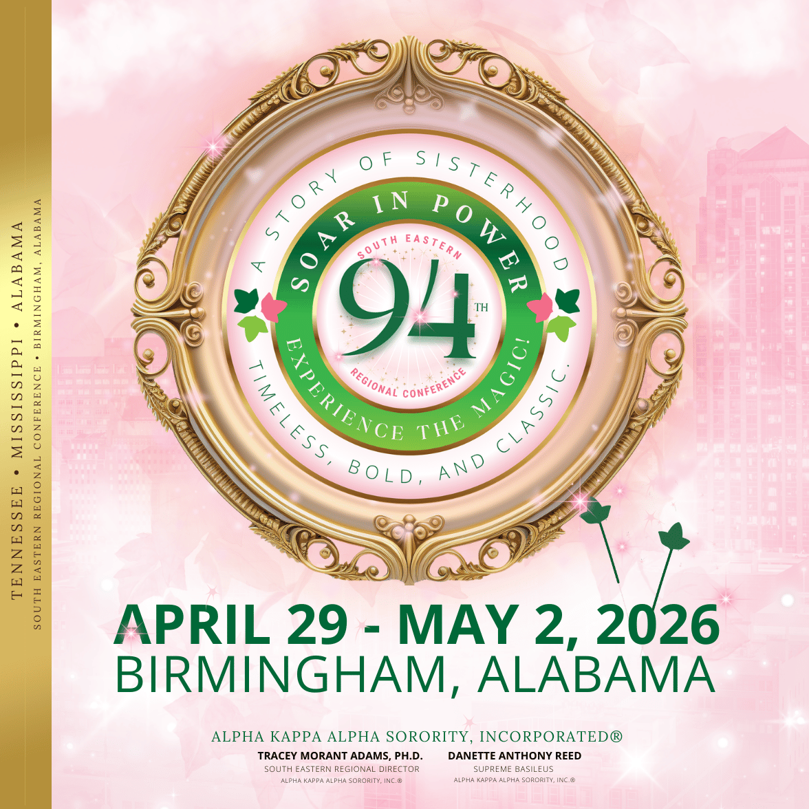 The 94th South Eastern Regional Conference, Regional Director Tracey Morant Adams, Alpha Kappa Alpha Sorority, Incorporated®
