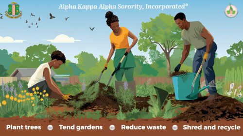 Happy Earth Day from Alpha Kappa Alpha Sorority, Incorporated® – Our Planet, Our Responsibility